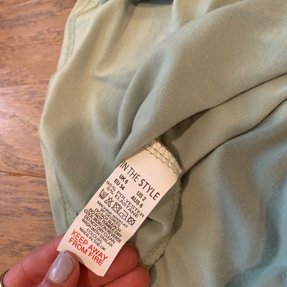 Sage Green Sun Dress - Picture 5 of 5